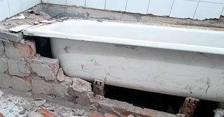 Демонтаж ванной комнаты в Комсомольске-на-Амуре - стоимость работ от 846 руб. | Сварной-Кмс